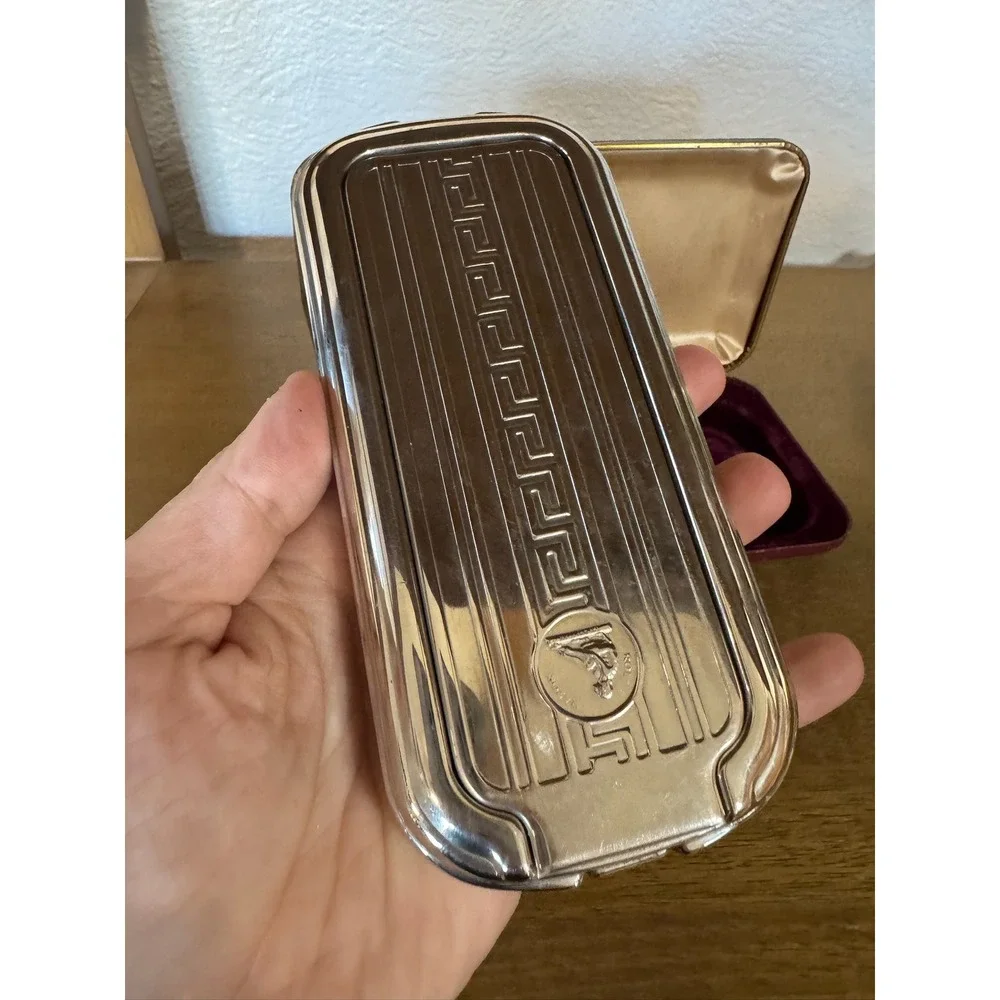 Rolls Razor Patented Made in England Art Deco‎ Safety Razor Shaver Case Set